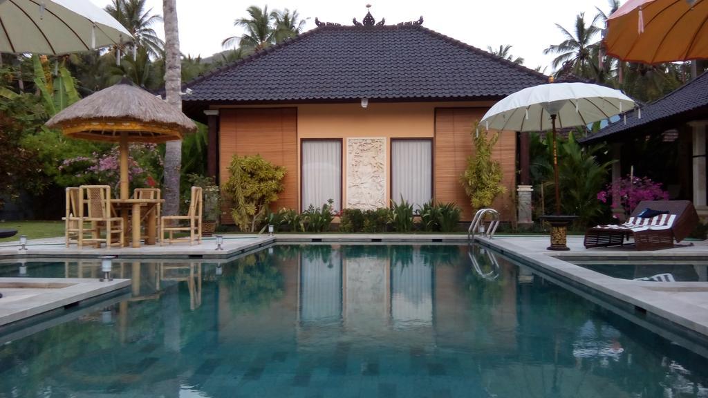 Candidasa Villa Gusmania חדר תמונה